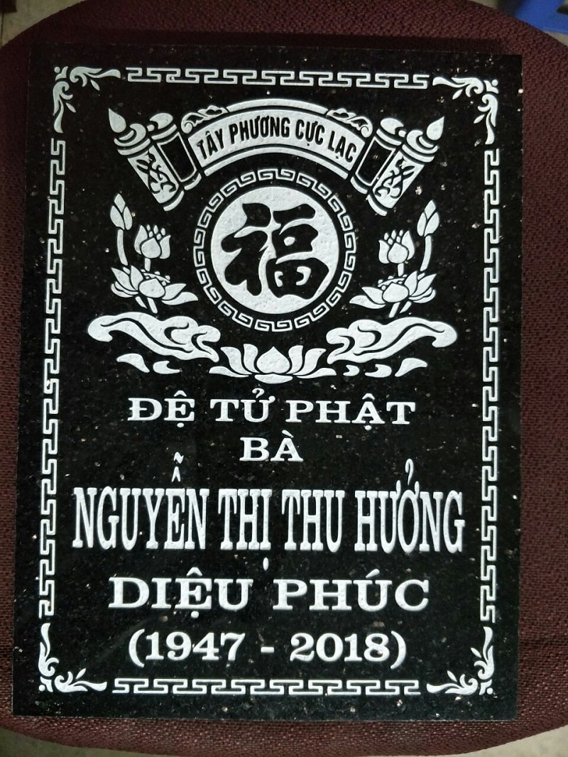 Mẫu bia mộ 5