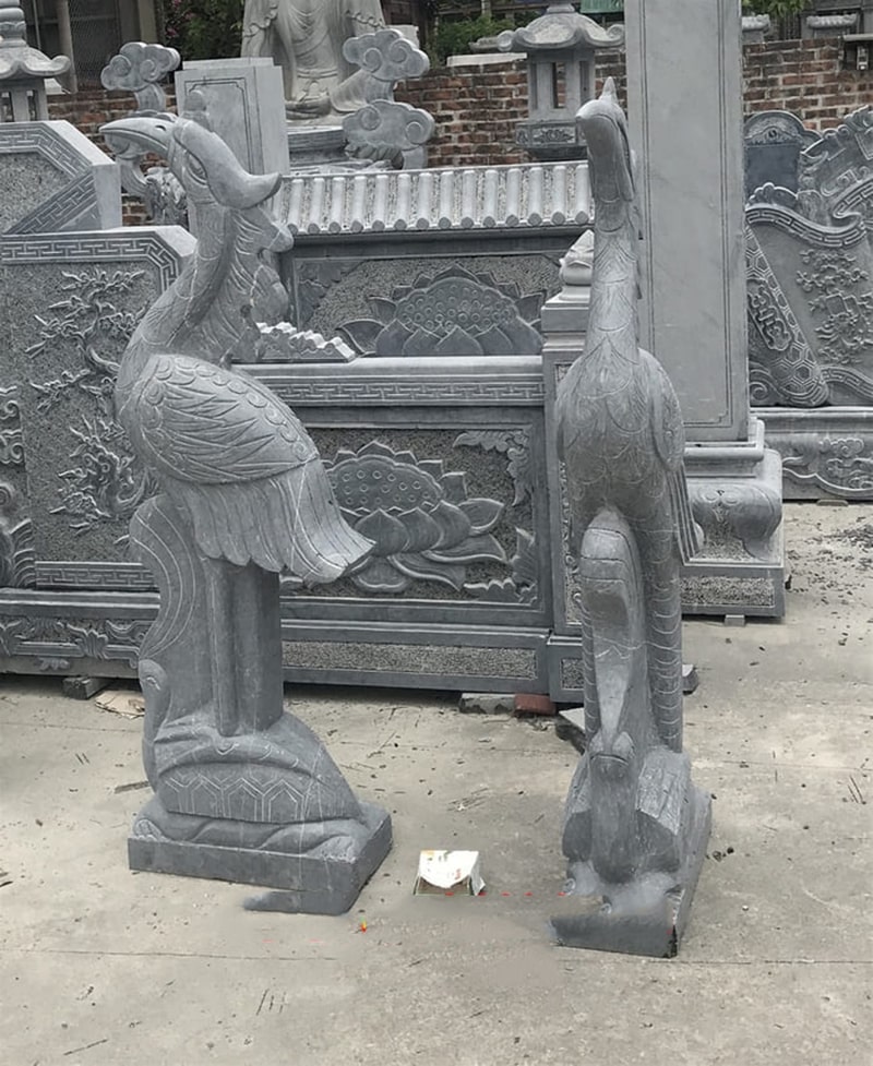 Tượng hạc đá